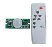 Solar Panel Controller Module with Remote for LED String Lights Outdoor Garden Lamp Circuit Board 105x40mm