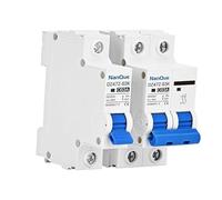 Solar Panel DC Circuit Breaker MCB 250V/500V/750V/1000V 2P 3P 4P 16A 32A 50A 100A 125A Breaker PV System(1P DC250V,100A)