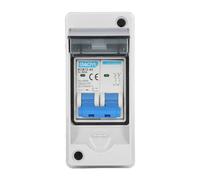 Solar Panel Disconnect Switch, Outdoor AC Disconnect Box 12-1000V DC Disconnect Switch PV Solar Miniature Circuit Breaker with IP65 Waterproof Distribution Box