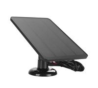Solar Panel, Doorbell Solar Panel P66, 600mA 10W Doorbell Solar Charger with 9.8ft Charging Cable and 360° Adjustable Mount for Doorbell Camera (CSP4W-U-B)