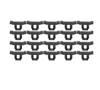 Solar Panel Drain Clip Efficient Cleaning Buckle T Shape Design 20PCS PV Modules Cleaning Clip Compact Portable Photovoltaic Panels Drainage Buckle