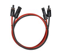 Solar Panel Extension Cable -1M/2M/3M/5M/10M/20M/30M 10AWG(6mm²/4mm²)，Harness Wiring Wire Adapter with Connector，Tinned Copper Electrical Wire Cable- Red+Black (4mm²1)