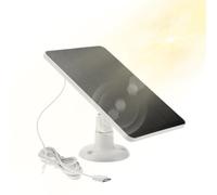 Solar Panel for Camera - 10W Outdoor Charger, Continuous Power Quiet Energy Solution for Reliable Device, Solar Panel for Outdoors Home Balcony Backyard Garage Driveway Use