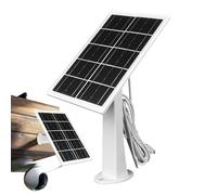 Solar Panel for Camera - Waterproof Type-C Camera Solar Panels | Charger Fast Charging for Battery Outdoor Adventures Travel Remote Work Road Trips Camping Lawn