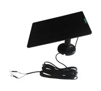 Solar Panel for Doorbell - Solar Charger for Security Camera | 50W Charging Panel for Camcorders and Doorbells for Home and Commercial Use for Hot Climate
