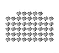 Solar Panel For Edge Clips Cable Management Clamps 304 Stainless Steel Pv Module Wire Organizers for Photovoltaic System Installation Plus Mounting Frame (50PCS)
