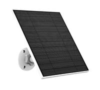 Solar Panel for Eufy Camera, 5W Solar Panel Charger Compatible with EufyCam, 5V Solar Panel with 9.8ft Charging Cable, IP65 Waterproof, Adjustable Wall Mount(1 Pack)