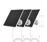 Solar Panel for Eufy Camera, 5W Solar Panel Compatible with Eufycam 2/2 Pro/2C/2C Pro/3/3C/E/E20/E40/L20/L40, Solar Charger for Eufy Camera with USB-C