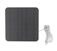 Solar Panel for Ring Camera, 12W Fast Charging Security Camera Solar Charger, IP65 Waterproof, Adjustable Wall Mounted, Easy Installation, Solar Charging Panel for Stick Up Cam