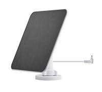 Solar Panel for Ring, Camera Solar Panel Charger for Ring Stick Up & Spotlight Cam Battery, IP65 Weatherproof, with 9.8ft Cable, 360° Rotatable Bracket (White)