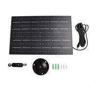 Solar Panel For Security Camera, 10W USB Solar Panel For DC 5V Security Camera,Sustainable 10W Solar Camera Charger IP65 Rated Outdoor Panel With Type C Compatibility