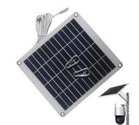 Solar Panel for Security Camera - 50W 12V Waterproof Type-C Survival Gear | Type-C Solar Panel Charger,for Farm Camping Hiking Outdoor Travel RV Car Storm Blackout Road Trip Adventure