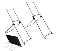 Solar Panel Ground Mount - Foldable Solar Panel Bracket | 2 Pack Solar Panel Support | Steel Solar Mounting Stand, Foldable Solar Panel Holder Lightweight for Solar Panels