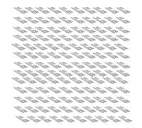 Solar Panel Grounding Washer Sheets 100PCS 304 Stainless Steel for Photovoltaic Systems with Compatibility for Various Rail Types (100pcs)