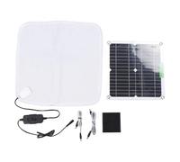 Solar Panel Heating Blanket, 12V 50W Pet Heating Pad Warming Pad, Portable Pet Heating Pad for Car Outdoor Use