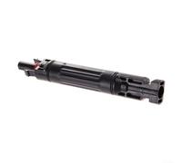 Solar Panel Inline Fuse Connector 15A or 30A, Waterproof IP65 Black Housing, DC 1000V Rated for Home Improvement Alternative Energy Systems,(30A)