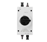 Solar Panel Isolator Switch DC1000V IP66 PV System for Outdoor RV Boat (20A)