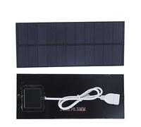 Solar Panel Kit, 2.5W High Conversion Solar Charging Board Solar Panel Charger Small Solar Panels Portable Solar Panel Battery Charger for Greenhouse Family