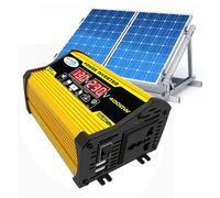 Solar Panel Kit with Inverter & Charge Controller, 4000W Power System for RVs, Camping, and Trailers - Complete Off-Grid Energy Solution