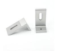 Solar Panel L Mount Bracket for RV and Boat Roofs, Compatible with On Grid and Off Grid Systems (4pc)