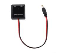 Solar Panel Mobile Power Supply with Dual USB Charging Voltage Regulator 5V 3A Output for Outdoor Devices, 95% Conversion Efficiency,(Male)