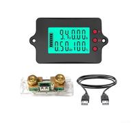 Solar Panel Monitor with 100A Pure Copper Shunt
