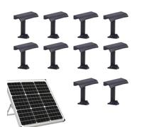Solar Panel Mount, 30mm Photovoltaic Support, Solar Panel Mounting Hardware, for House RV Balcony Pool Fence Garage Boat Greenhouse Farm Residential Industrial