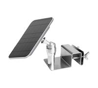 Solar Panel Mount for Gutter - Security System Mount - Stainless Steel Camera - for Home Trade Industry Shopping Mall Apartment Villa