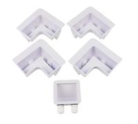 Solar Panel Mounting Bracket 5-Piece No Drill RV(White)