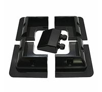 Solar Panel Mounting Bracket X5 with Gland Box (Black) CraigSolar.co.uk