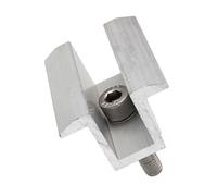 Solar Panel Mounting Brackets Solar Panel Mounting Bracket Photovoltaic Support System Accessories Medium Pressure Block(12pcs)