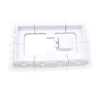 Solar Panel Mounting Side Brackets Corner for Motorhomes Boats Caravans Boats Kit Caravanas Sheds UV-Resistant Panel Mounting Brackets No Drill Roof Black Abs