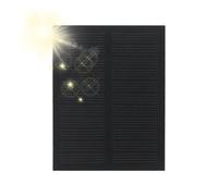 Solar Panel Portable, 5-Piece 5.5v Tiny Solar Panel Photovoltaic Cells, Waterproof Charging Station Generator for Household Outdoor RV Travel Adventure Hiking Camping