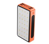 Solar Panel Power Bank | Power Bank Solar Charger for Phone | 20000mAh Battery, Support 4 Electronics Equipment for Adults Teens Men Women Students Commuting