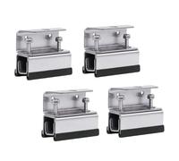 Solar Panel Roof Mount - 4-Way Solar Panel Mounts - Stainless Steel Heavy Duty Photovoltaic Mount Motorhomes Boats Roof Camping