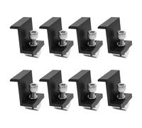 Solar Panel Set Solar Mounting Hardware Boats Panel Clamps for Stable Energies Harvesting Corrosions Resistant Clamps