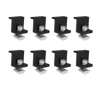 Solar Panel Set Solar Mounting Hardware Boats Panel Clamps for Stable Energies Harvesting Corrosions Resistant Clamps