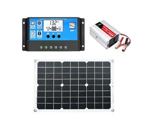 Solar Panel Set - Solar Power Kit | Battery | solar mobile inverter panel lithium for outdoor RV/Van camping.
