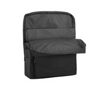 Solar Panel Storage Bag, Double Layer Protective Cover for Solar Panel, Solar Panel Carry Bag, Portable Waterproof Padded Nylon Organiser with Multiple Table and Shoulder Strap for Outdoor, Black,