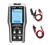 Solar Panel Tester for Photovoltaic Panel, MPPT Max Power Multimeter 800W, Open Circuit voltage 60V, Short Circuit Current 35A, Data Log, Overheat Overpower Reverse Protection, Alarm Prompt, 9000D