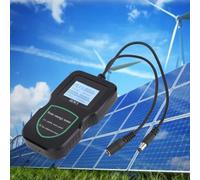 Solar Panel Tester Multimeter for Photovoltaic Modules with MPPT Technology, 5W-500W Power Range and 12-50V Voltage, Large LCD Display for Easy(100W)