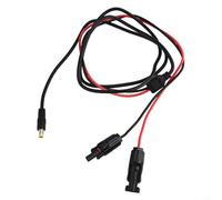 Solar Panel To DC 8MM Adapter Cable, Heavy Duty 16AWG, 180CM Length, Great For Camping And RV Adventures