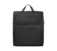 Solar Panel Travel Bag, Double-Layer Portable Solar Panel Organizer, Waterproof Padded Nylon, 25.51x22.01x4.49 inches, Multi-Pocket Design, Shoulder Strap, Best Outdoor, Camping