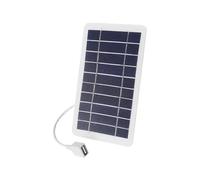 Solar Panel USB - Portable Solar Charger Panel, USB Camera Phone Charging Solars Panels, Outdoor Power Supply Device | Lightweight Folding Solars Energy Charger for Cell Phone Camping Hiking