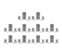Solar Panel Water Drain Clips Stainless Steel Frame 30-40mm 10pcs | Stainless Steel, Fits 30-40mm Frames, Auto-drains Sludge, Boosts Power 2-10%, Easy Install, 10pcs Pack