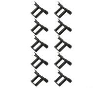 Solar Panel Water Drainage Clip 10 Pcs Pack for 30/35/40mm Frames Mud Removal and Water Diversion Tool Compatible with Solar Panels Black(40MM)
