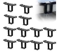 Solar Panel Water Drainage Clips, PV Photovoltaic Modules Cleaning Clips for Water Drain Solar Panel Mud Removal Clip 12 Pcs 35mm