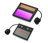 Solar Panel Welding Helmet Replace Lens, Auto Darkening Goggles Shield Mask Welder Cap Lens Filter Shade, 110 * 90mm