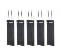 Solar Panel with Wire 0.5V 130MA Dripping Glues Plate Solar Panel Polycrystalline Silicon Board Systems Module with Wire