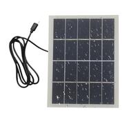 Solar Panels 15W - High Conversion Waterproof | Renewable Energy Power Source | Portable Solar Panel System for Lawn Outdoor Parties Yards Gardens Camping Use Men Women Boys Girls